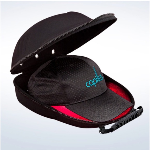 CapillusPro 202 Laser Therapy Cap. has an adapter for the European network. - Picture 1 of 14